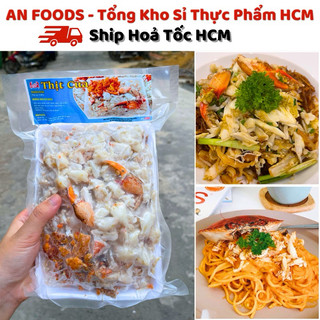 [Hoả Tốc HCM] Combo Thịt Cua Bóc Sẵn - Thịt Càng Gạch Cua - Chất Lượng Nhất -Giá Sỉ Rẻ Nhất Tại Xưởng - AN FOODS