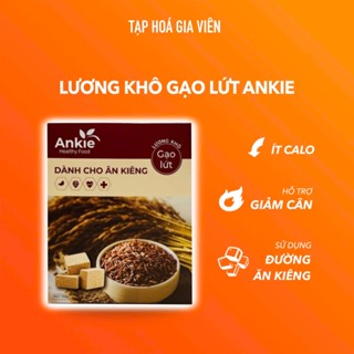 [Hộp 750gr] Lương Khô Ăn Kiêng Vị Gạo Lứt ANKIE Giảm cân Dùng được cho người tiểu đường (khoảng 54v)