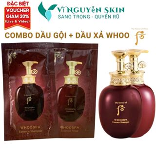 Gói Dầu Gội, Xả Whoo _The History Of WhooSpa 8ml