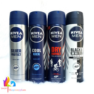 Xịt Khử Mùi Nam Nivea Men 150ml