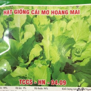 HẠT GIỐNG CẢI MƠ HOÀNG MAI 50gr