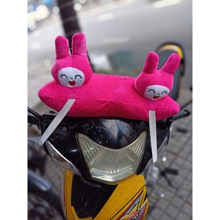 Gối đi xe máy 2 đầu hình thỏ