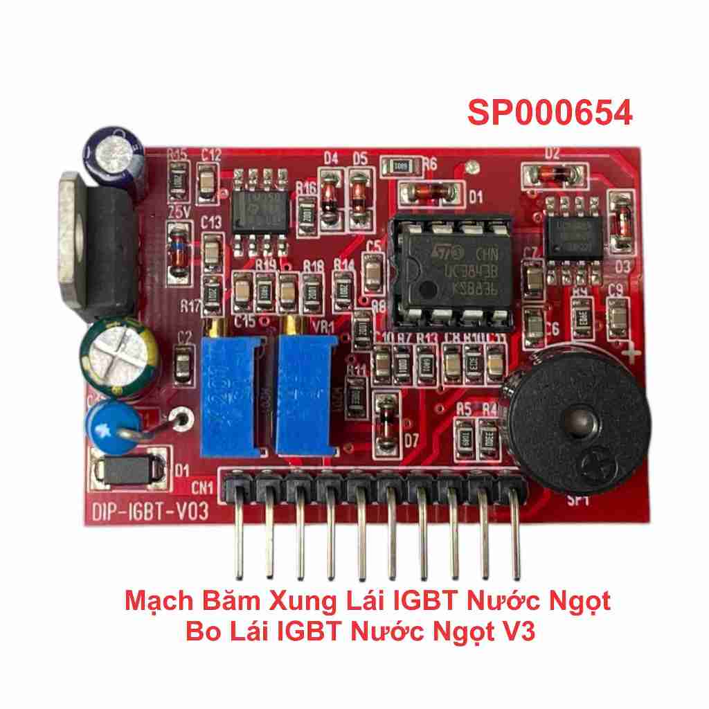 Mạch Băm Xung Lái IGBT Nước Ngọt - Bo Lái IGBT Nước Ngọt