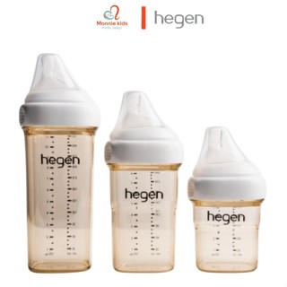 Bình sữa Hegen PPSU cho bé cổ rộng 150ml 240ml 330ml - Monnie Kids