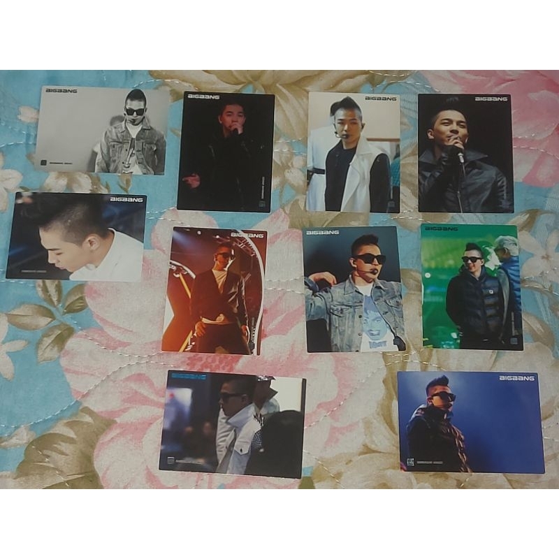BIGBANG THẺ NHỎ [COLLECTION CARD SPECIAL] TAE, DAE vs SR GIAO NGẪU NHIÊN