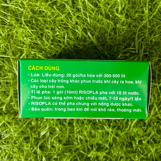 Phân bón Hữu cơ RISOPLA II | gói 10ml | dùng để kích rễ, phục hồi cây suy yếu.
