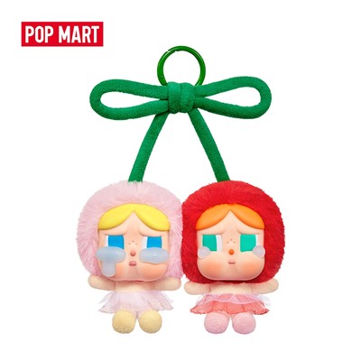 POP MART CRYBABY Crying For Love Series-Vinyl Plush Hanging Card (Love You Cherry Much)