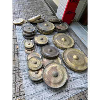 Cồng chiêng bằng đồng kích thước 40, 45, 50cm (kèm dùi gõ)