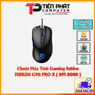 Chuột Gaming Fuhlen G90 Pro X Black ( Phiên bản 8000 DPI )