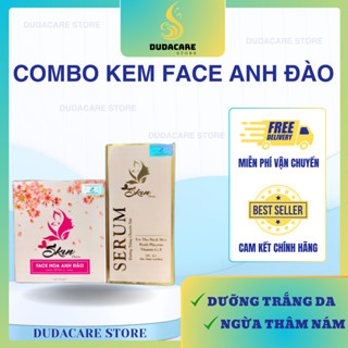 [CHÍNH HÃNG] Combo kem dưỡng trắng da face hoa anh đào 20gr giảm thâm sạm, nám da, thu nhỏ lỗ chân lông.