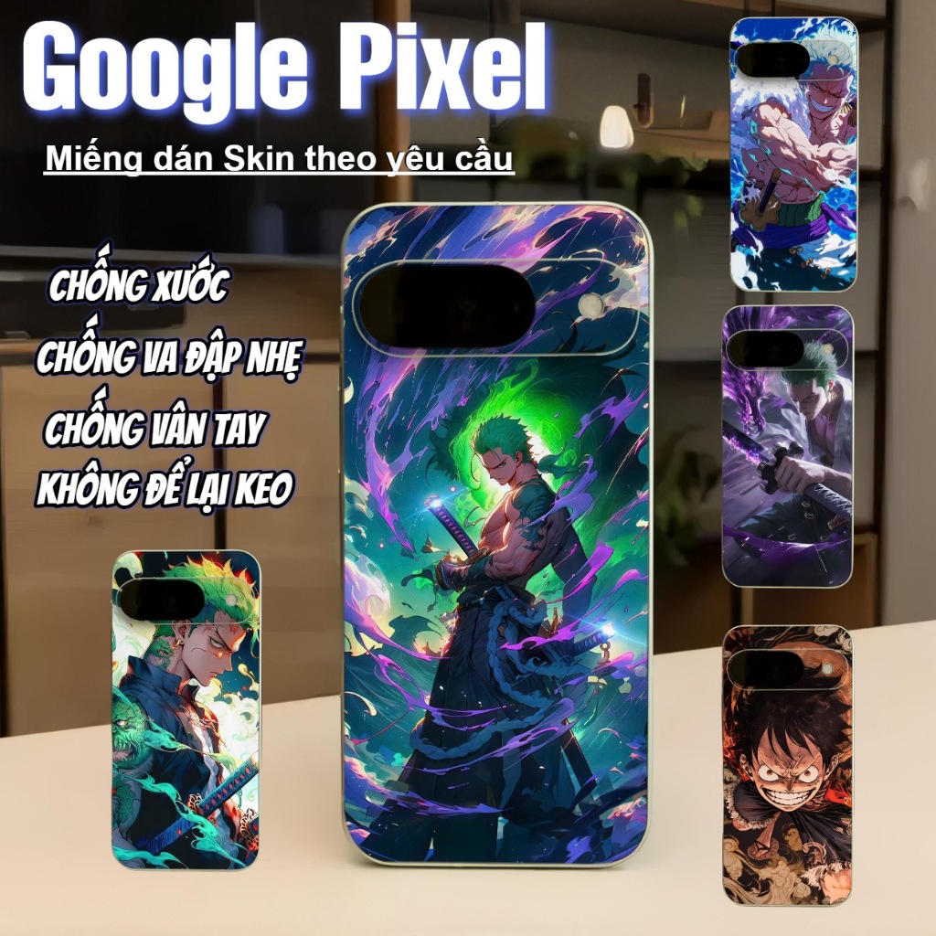 Miếng dán skin mặt lưng sau cho điện thoại Pixel 6, Pixel 6 Pro, Pixel 8 , Pixel 5, Pixel 7 Pro, Pix