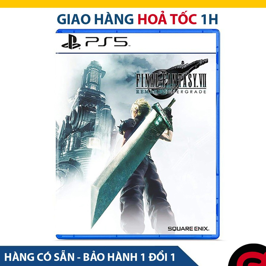 Đĩa Game PS5: Final Fantasy 7 Remake Intergrade
