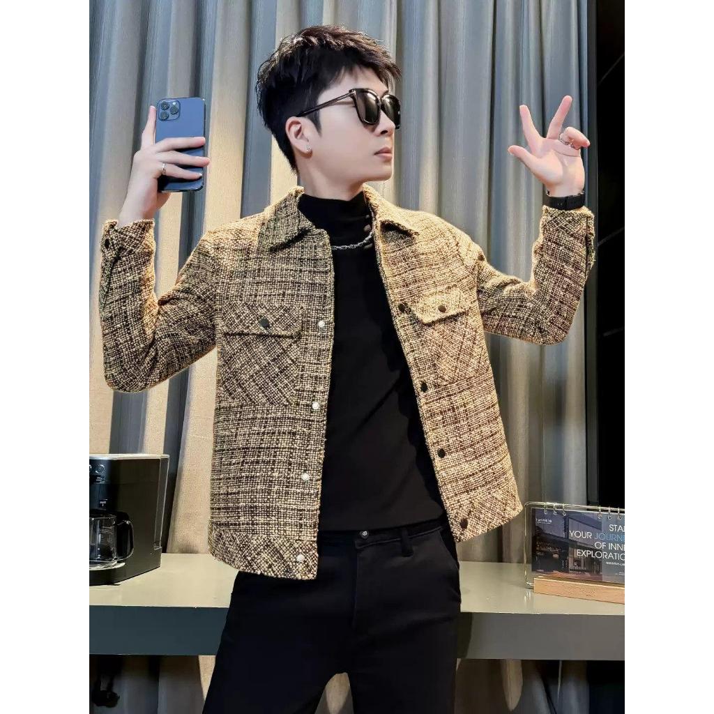 Áo Khoác Dạ Hàn Quốc - Chất liệu dạ nhập khẩu cao cấp dày dặn - Trẻ Trung, Sang Trọng, Lịch Lãm