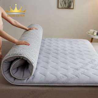 Nệm Topper, Combo nệm topper gối, chăn chần bông Microfiber, may biên chắc chắn Duhalatex Store