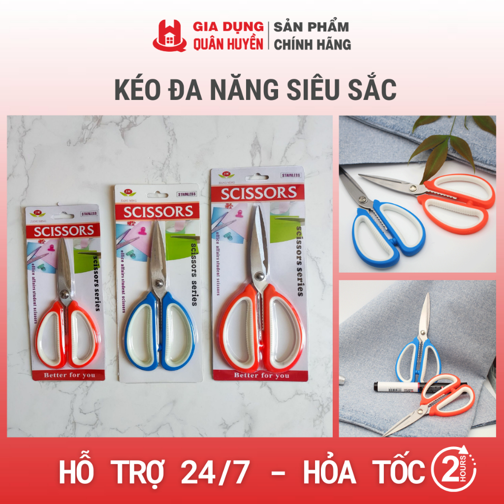 Kéo cắt đa năng siêu sắc I Kéo các loại bán chạy