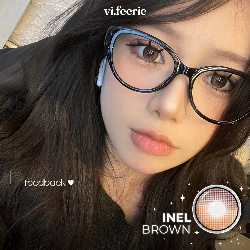 (I-SHA) Kính áp tròng ̣(lens) giãn tròng hack mắt to 1 ngày INEL Lens - VF Lens | BigBuy360 - bigbuy360.vn