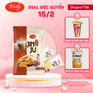 [HCM]Bánh gạo Jinju Richy vị bò nướng tiêu một nắng