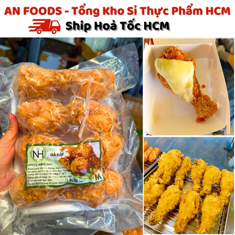 [Hoả Tốc HCM] 8 Cái Đùi Gà Rán KFC - Gà Rán Siêu Tươi Ngon - Ăn Vặt Ngon - Chất Lượng Nhất - Rẻ Nhất