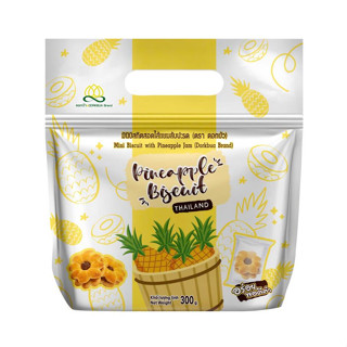 Bánh quy mini nhân mứt dứa Dorkbua gói 300g