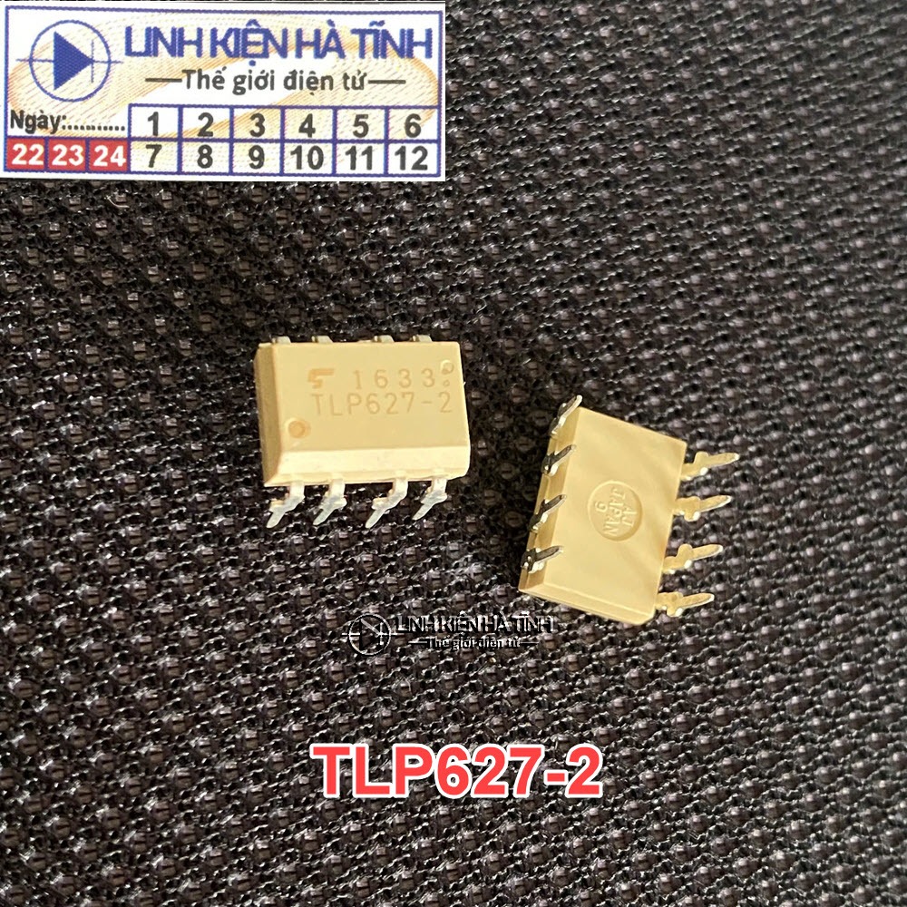 Túi 6 con IC quang TLP627-2 TLP627 DIP-8 mới