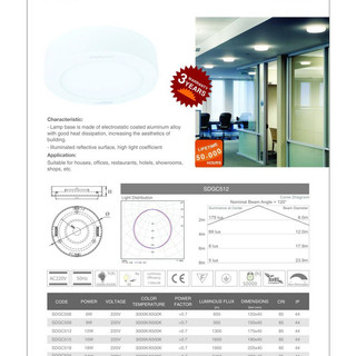 ĐÈN LED PANEL ỐP TRẦN TRÒN 24W DUHAL - KDGC524