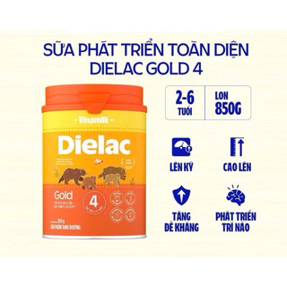 Mẫu mới - Sữa bột dielac Alpha gold số 3/4 850g