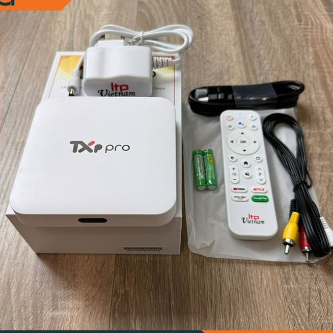 Android TV Box LTP TXP Pro New, Tivi Box TXP-Pro Plus 5G hỗ trợ tìm kiếm giọng nói
