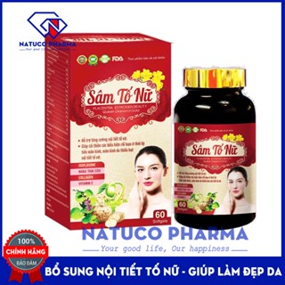 Sâm tố nữ Beauty Diamond Gold giúp tăng nội tiết đẹp da, giảm nám sạm da, Hộp 60 viên
