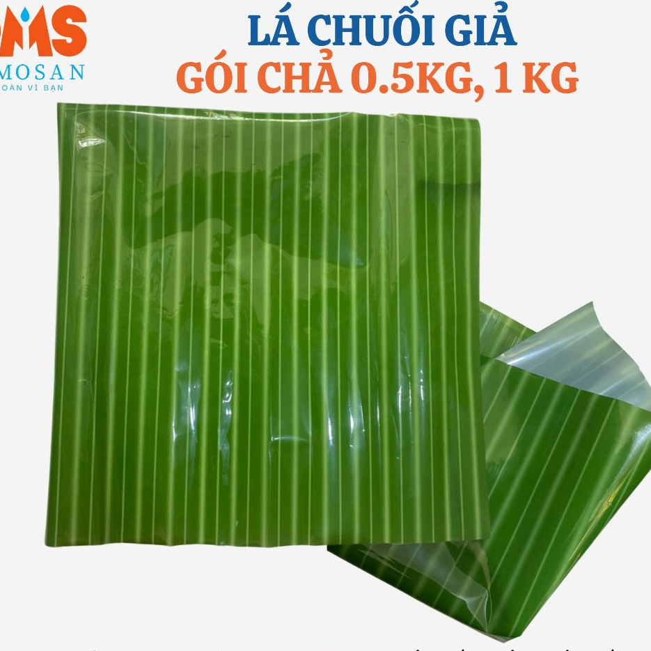 5KG LÁ CHUỐI GIẢ GÓI CHẢ LỤA, NEM CHUA,...