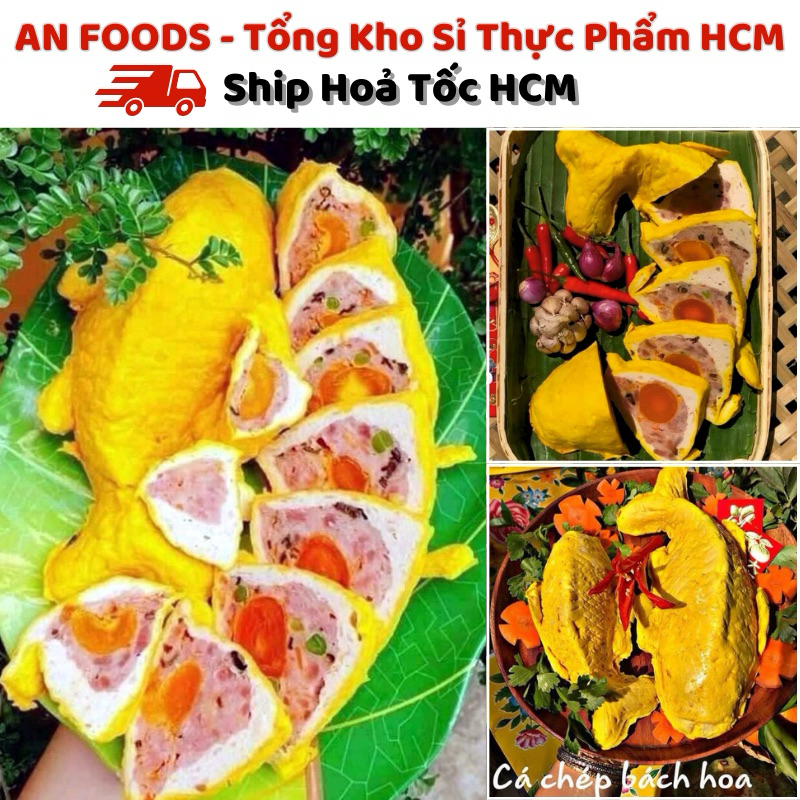 [Hoả Tốc HCM] Chả Hoa Cá Chép 500g Loại 1 - Chả Cá Chép Bách Hoa - Chất Lượng Nhất - Giá Sỉ Rẻ Nhất 
