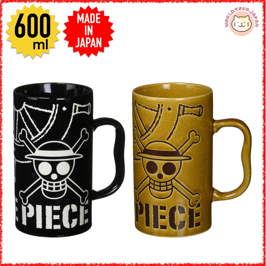 ONE PIECE Flag Designed Pottery Mug / 600ml / MINO YAKI / JAPAN Brand / Made in JAPAN [ DIRECT FROM 