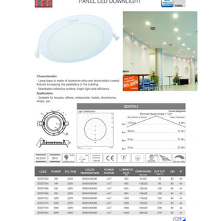 ĐÈN LED PANEL ÂM TRẦN SIÊU MỎNG DUHAL CAO CẤP