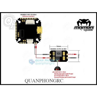 Diatone Mamba 5V/9V 2A 3-6S Micro UBEC