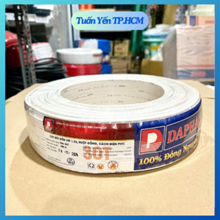  Cuộn dây điện đôi mềm Daphaco 2x16 2x24 2x32 2x30 dài 100 mét hàng chính hãng 