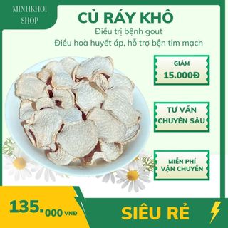 Củ bạc hà núi, củ ráy khô rừng tự nhiên Tây Bắc loại 1, củ to già, lâu năm