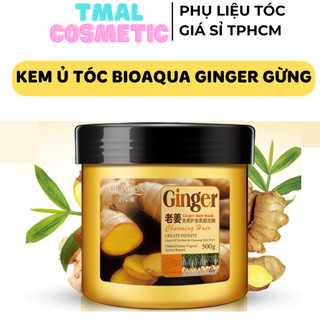  Kem ủ tóc Bioaqua Ginger hương Gừng thư giãn SPA chuyên dùng  - Ủ hấp tóc cung cấp dưỡng chất phục hồi tóc hư tổn khô sơ 