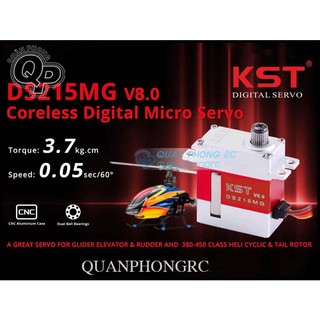  Servo KST MG215 Digital đời mới nhất V8.0 
