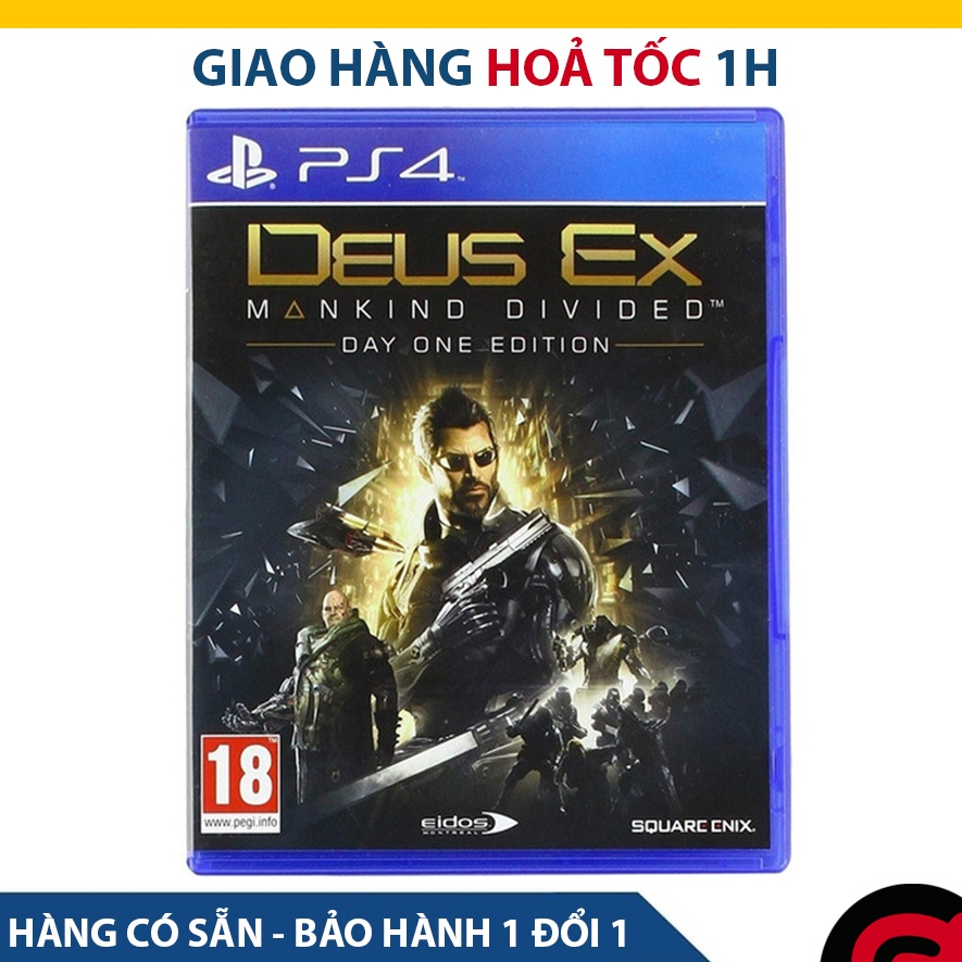 Đĩa Game PS4: Deus Ex Mankind Divided
