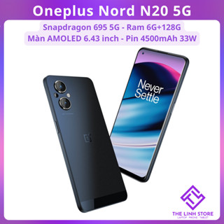 Điện thoại OnePlus Nord N20 5G màn AMOLED ram 6G 128G - Snapdragon 695 5G