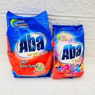 Bột giặt nhiệt Aba túi 380g-700g - xà phòng giặt đồ a3