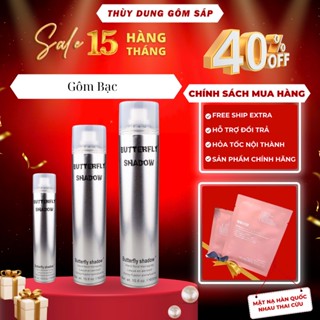 Gôm Bạc 150ml 320ml 600ml,Gôm xịt tóc Butterfly Shadow Chính hãng, Dùng Cả Nam Nữ