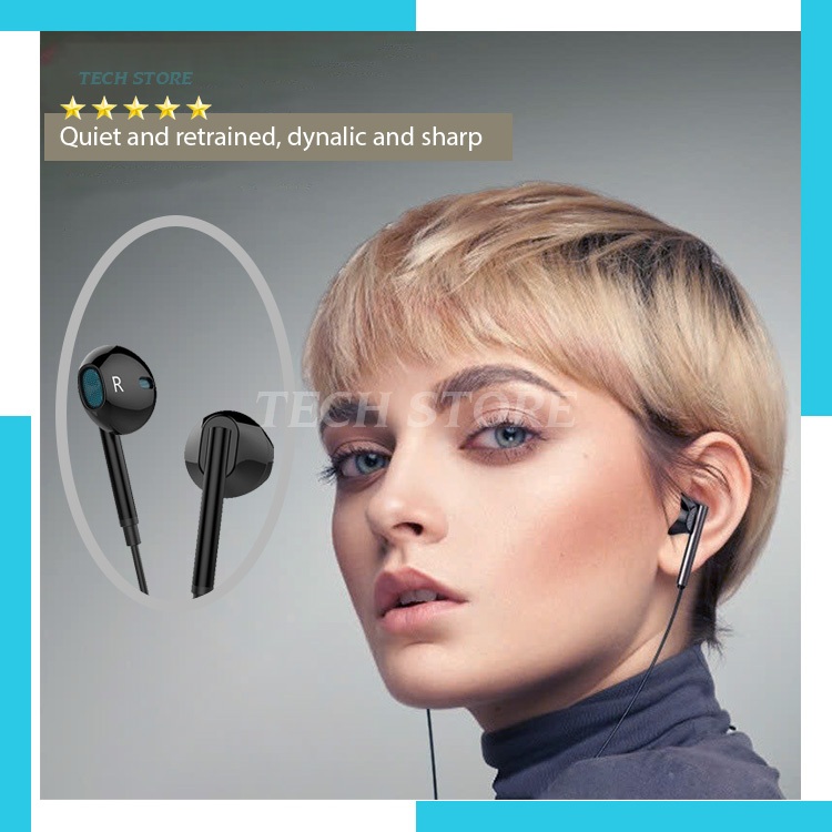 [Sale] Genuine Noise Canceling Wired Headphones With Microphone Type C_3.5mm Original Good Quality