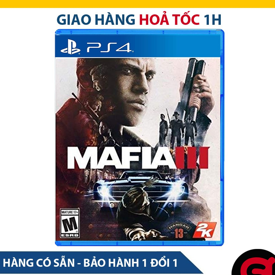 Đĩa Game PS4: Mafia 3 - New Seal