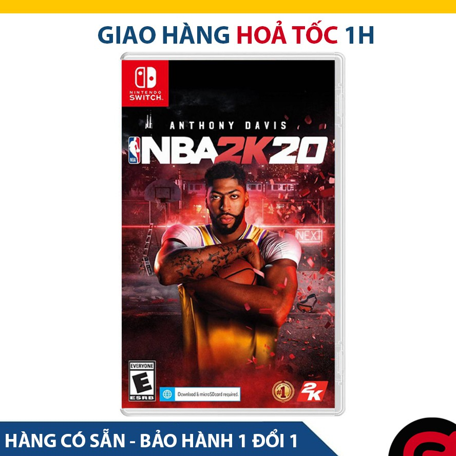 Game NBA 2K20 - Cho Máy Nintendo Switch
