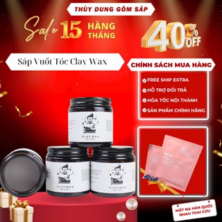 Wax vuốt tóc CLAY WAX TRẮNG Profession 100gr tạo kiểu giữ nếp cho tóc