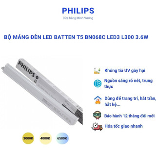 Bộ Máng Đèn Philips LED Batten T5 BN068C