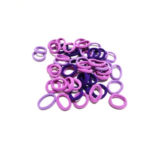 Set 10 dây cột tóc nhiều màu sắc cho bé