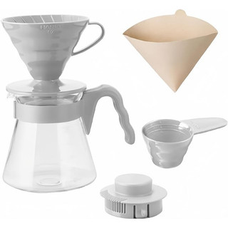 Set Bình Pha Cà Phê Drip Hario V60 Coffee server 02 Set