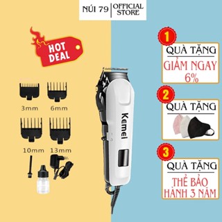 Tăng đơ tông đơ cắt tóc Kemei Km-809C thiết kế gọn nhẹ dễ sử dụng cắt tóc chuyên nghiệp có dây