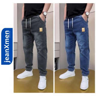 [J06] Quần jean nam ống đứng quần bò nam cạp cao quần bò dáng baggy co giãn 2 màu xanh đen